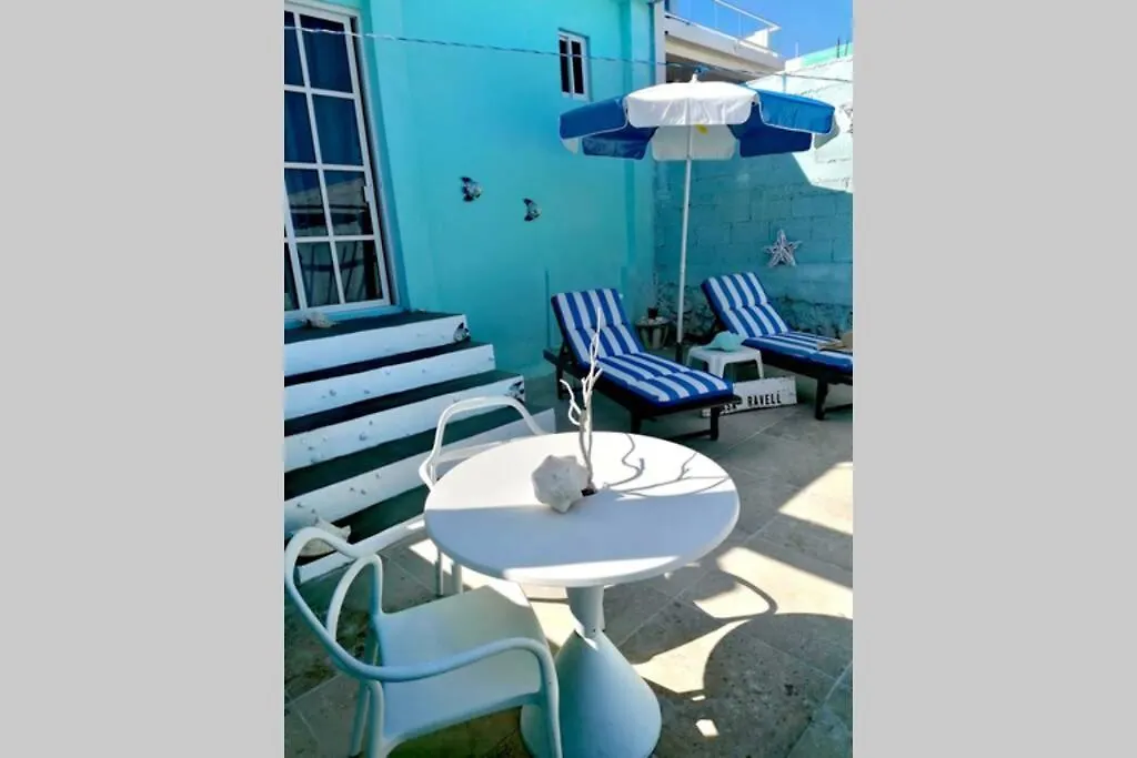 펜션 이슬라무헤레스 Casa Ravell, Piscina Y Vista Al Mar. Zona Centro 빌라 멕시코